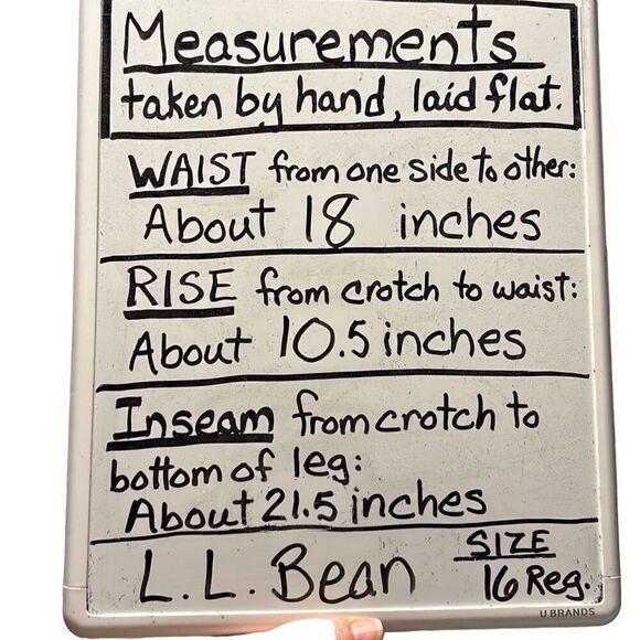 L.L. Bean NEW pink cropped jeans with fade effect & some stretch 16 Reg. - Picture 9 of 9